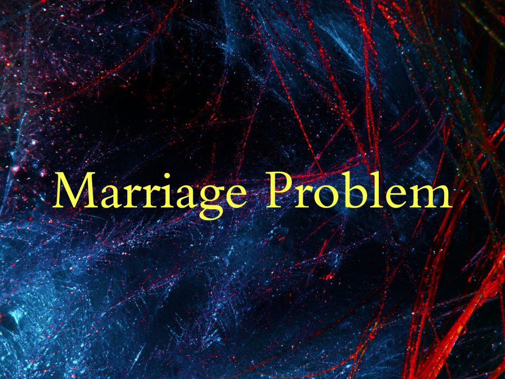 Marriage Problem Ask expert astrologer