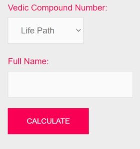 Free Numerology Calculator as per Name