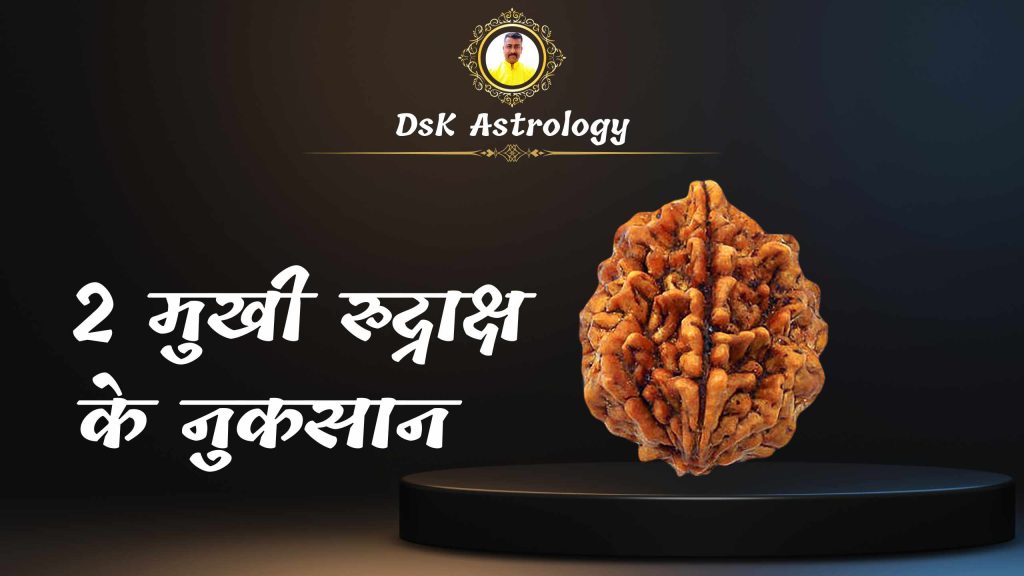 2 मुखी रुद्राक्ष के नुकसान